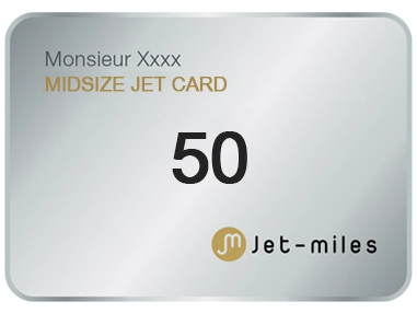 Jet Card - location de jet privé