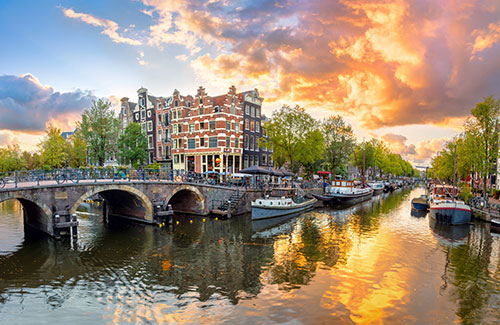 Amsterdam en jet privé