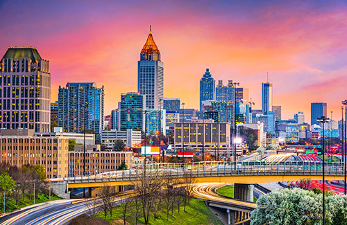 Atlanta en jet privé