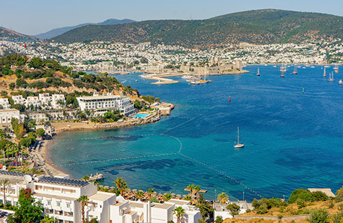 Bodrum en jet privé