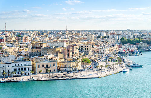 Brindisi en jet privé