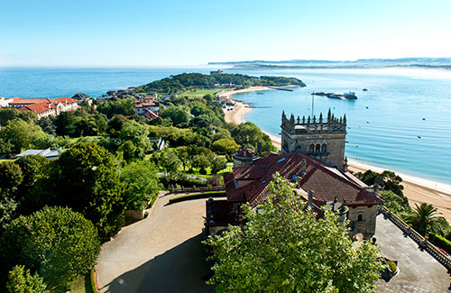 Santander en jet privé