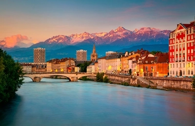 Grenoble en jet privé