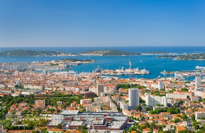 Toulon en jet privé